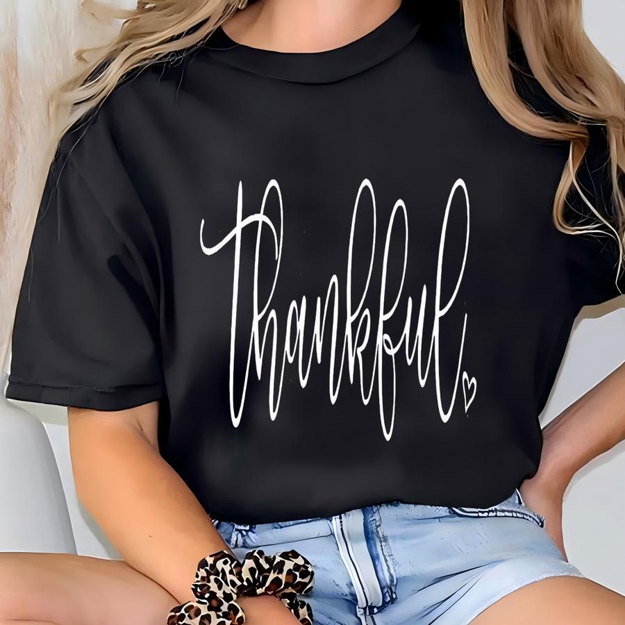 Thankful Sweatshirt, Thankful Lover Sweater, O Thanksgiving Sweatshirt, Women Thankful Sweatshirt, Women Gift For Thanksgiving T-shirt
