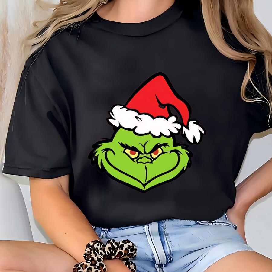 Face Hoodie, Christmas Cute Sweatshirt, Merry Xmas Hoodie, Xmas Fun Shirt, Christmas Hoodie, Santa Tee, Merry Xmas Crewneck T-shirt