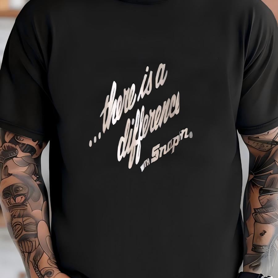 Vintage 1970/80’s Single Stitch Snap On Minimalist Black Phrase Tee - Small T-shirt