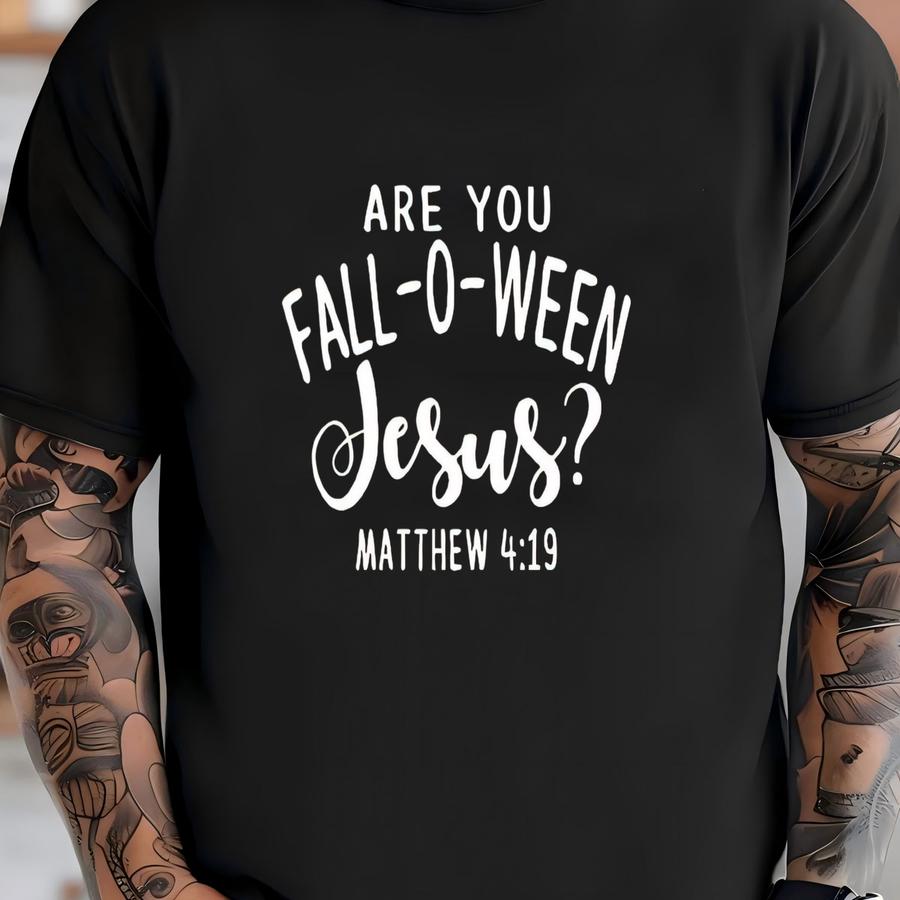 Christian Halloween Shirt Fall O Ween Jesus T-shirt