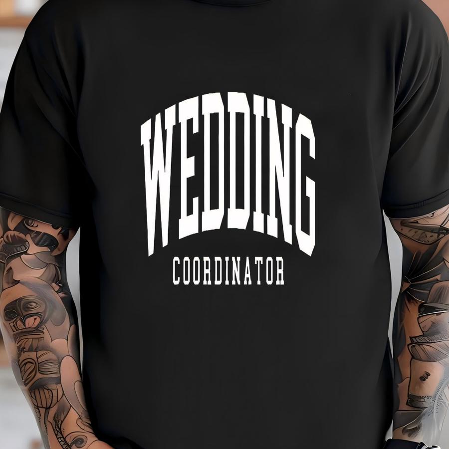 Wedding Coordinator Sweatshirt, Wedding Coordinator Gift, Crewneck Sweatshirt, Gift For Her, Wedding Gift T-shirt