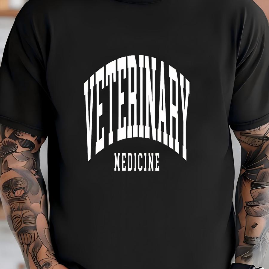 Veterinary Medicine Sweatshirt, Veterinary Medicine Gift, Veterinarian Sweatshirt, Gift For Her, Crewneck Sweatshirt, Graduation Gift T-shirt