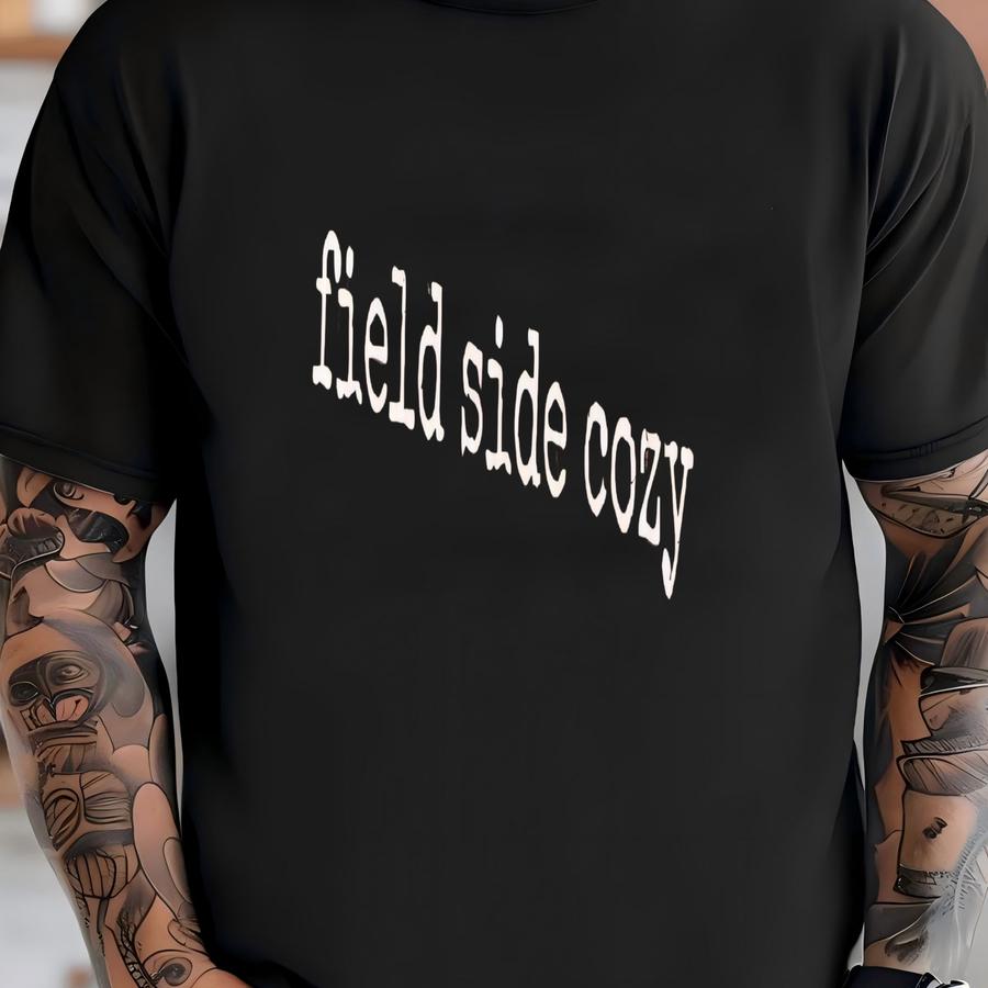 ® Field Side Cozy Shirt, Cozy Season Shirt, Cozy Vibes Shirt, Relaxed Fit Shirt, Cozy Tshirt, Casual T Shirt, Autumn Vibes T-shirt