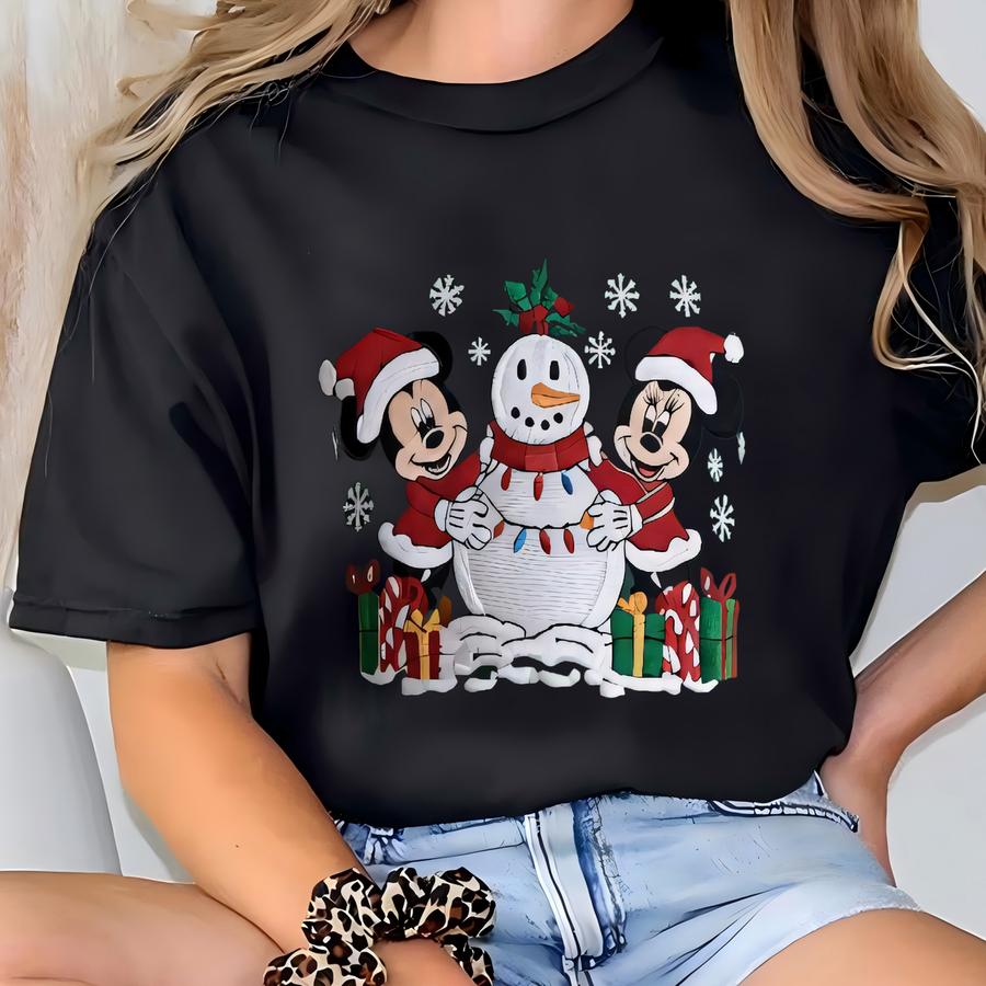 Kids  Christmas Sweatshirt, Kids Christmas Sweatshirt, Snowman Holiday Shirt, Christmas Shirt T-shirt