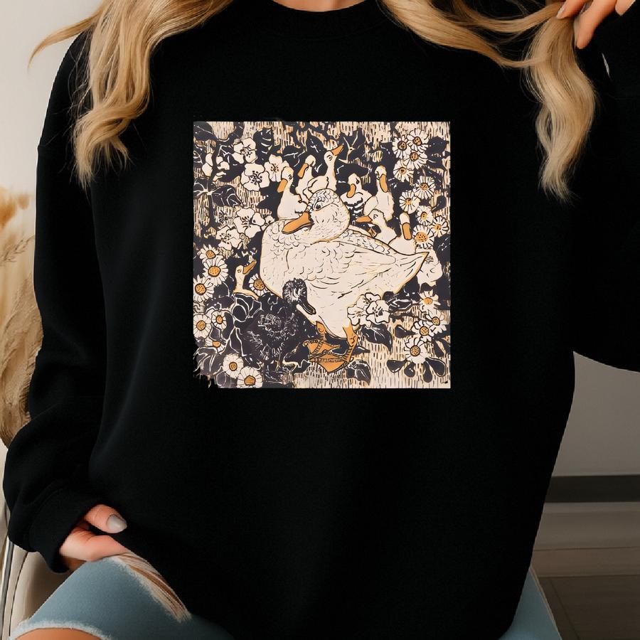 Not All In A Row Sweatshirt, Funny Ducks Shirt, Retro Mom Shirt, Shirt, Animal Shirt, Shirt For Women, Mom Gifts, Fall Sweatshirt Sweatshirt