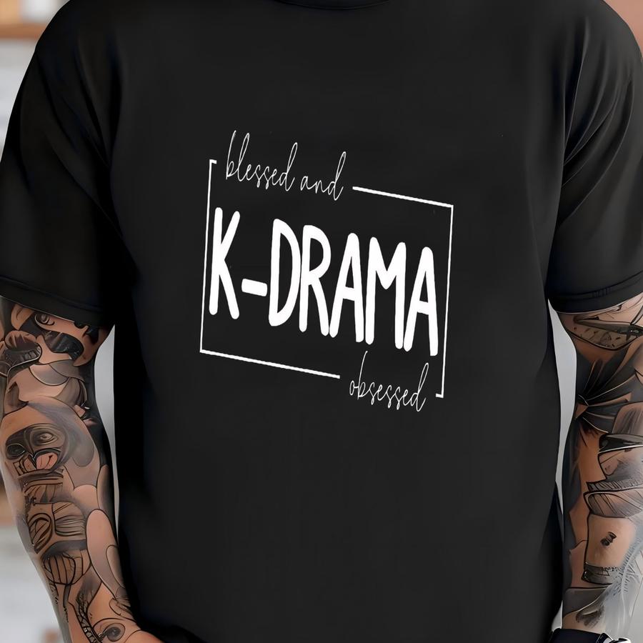 ® Korean Drama Obsessed Shirt, And K-drama Obsessed, Korean Drama Lover T Shirt, Drama Hoodie,, Korean Lover Shirt T-shirt