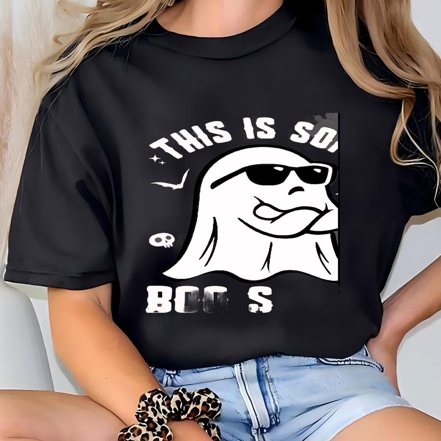 Halloween Tee: This Is Some Boo Sheet Funny Ghost Shirt T-shirt