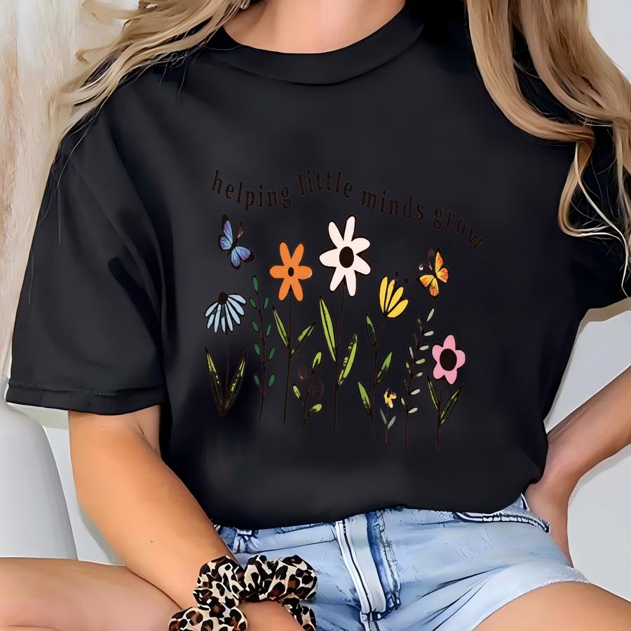 ® Teacher Shirt Back To School Tees Teacher Life Tshirt Teacher Appreciation Gift Floral Teacher Tee Inspirational Teacher Tee T-shirt