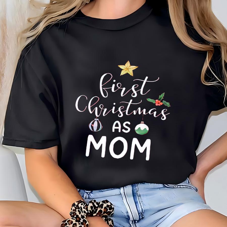 First Christmas Family Matching Shirt: Baby Bodysuit, Holiday Tee T-shirt