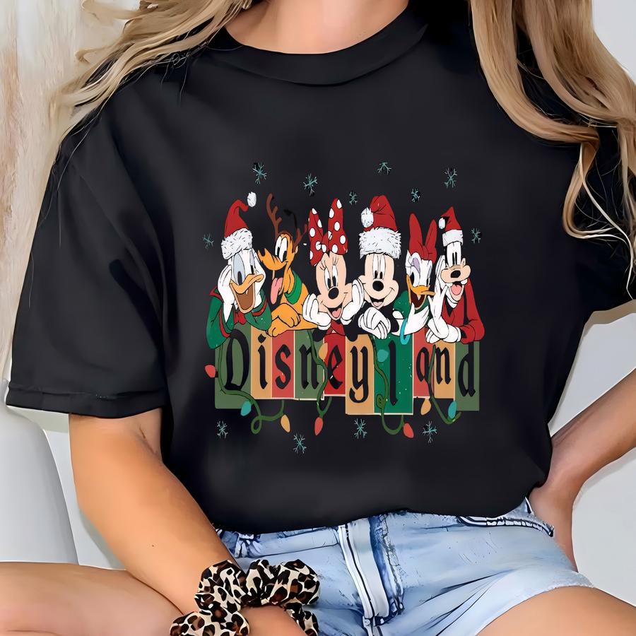 Retro And Friends Christmas Land Hoodie T-shirt
