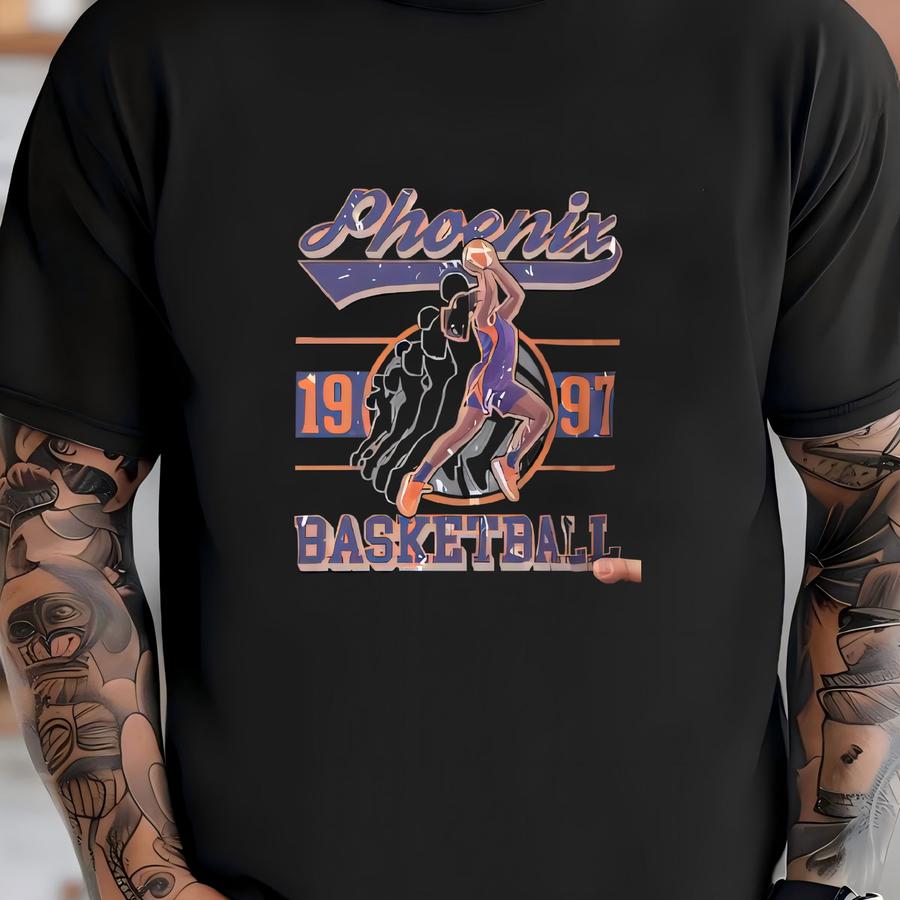 Vintage Pnix Women's Basketball Muscle Shirt: Retro The Valley Sports Apparel T-shirt