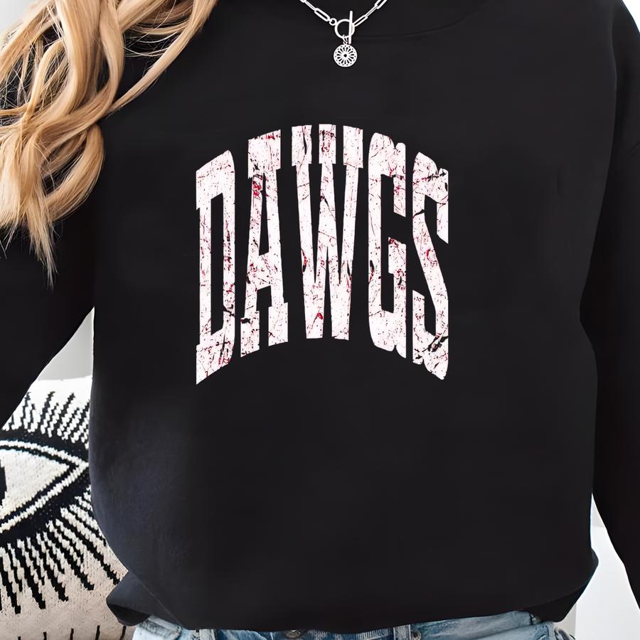 Dawgs Sweatshirt, Vintage Dawgs Game Day Hoodie, Dawgs School Spirit Sweatshirt, Tailgate Crewneck, School Mascot, Football Sweater Sweatshirt Dawgs Sweatshirt, Vintage Dawgs Game Day Hoodie, Dawgs School Spirit Sweatshirt, Tailgate Crewneck, School Mascot, Football Sweater Sweatshirt
