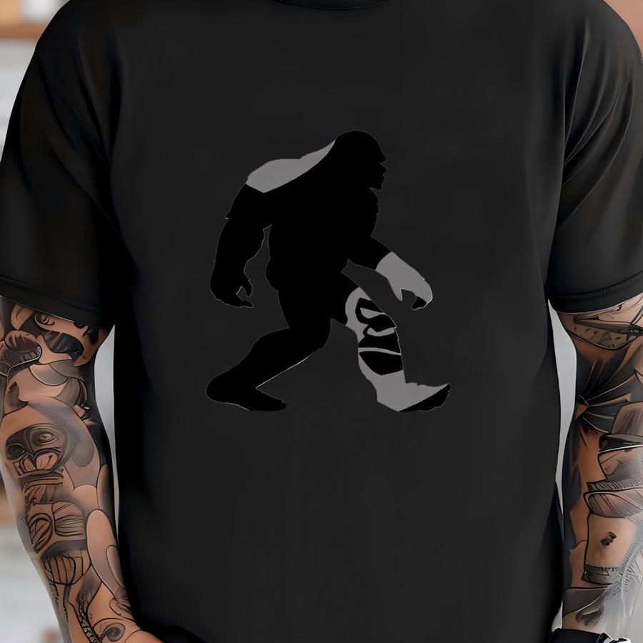 Bigfoot Svg, Belive Svg, Big Foot Png, Yeti Svg, Sasquatch Svg. Vector Cut File For , Silhouette. T-shirt