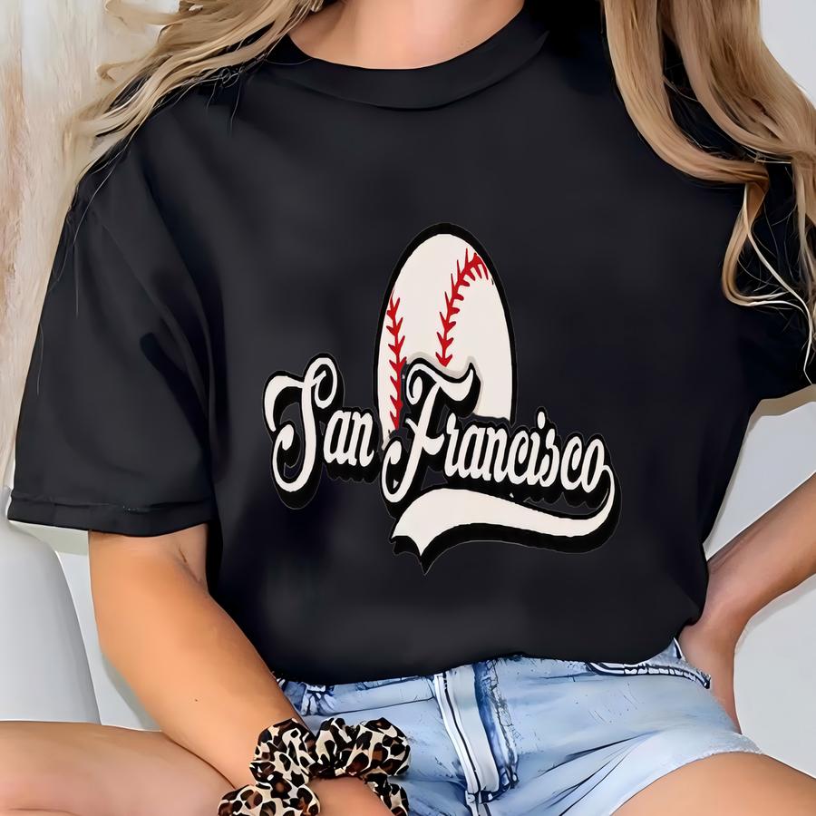 San Francisco Tee, San Francisco State, San Francisco Travel Gift, San Francisco Map, Girls Trip Matching San Francisco T-shirt