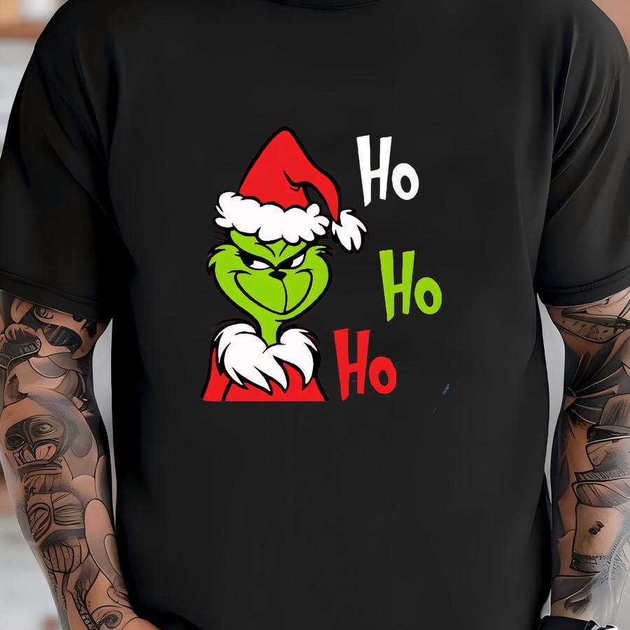 Santa Ho Ho Ho Hoodie, Family Xmas Movie Tee, Mas Gift Hoodie, Santa Tee, Mean Face Hoodie, Funny Christmas Sweatshirt T-shirt