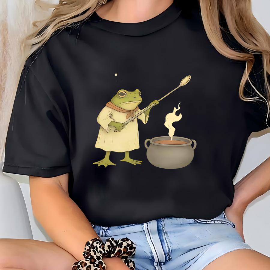 Funny Frog Hoodie, That's It. You're Going In The Soup Sweatshirt, Frog Meme Hoodie, Sarcastic Frog Sweat, Adult Humor Hoodie, Joke Sweater T-shirt