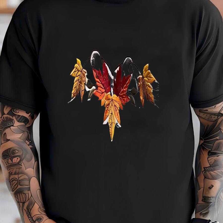 Vintage Y Maples Leaf Double Neck Sweatshirt Size M T-shirt