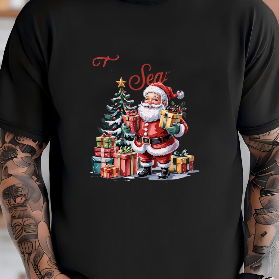 Tis The Season Shirt, Christmas Tis The Season Shirt, Merry Christmas Shirt, Santa Christmas Shirt, Christmas Gift T-shirt
