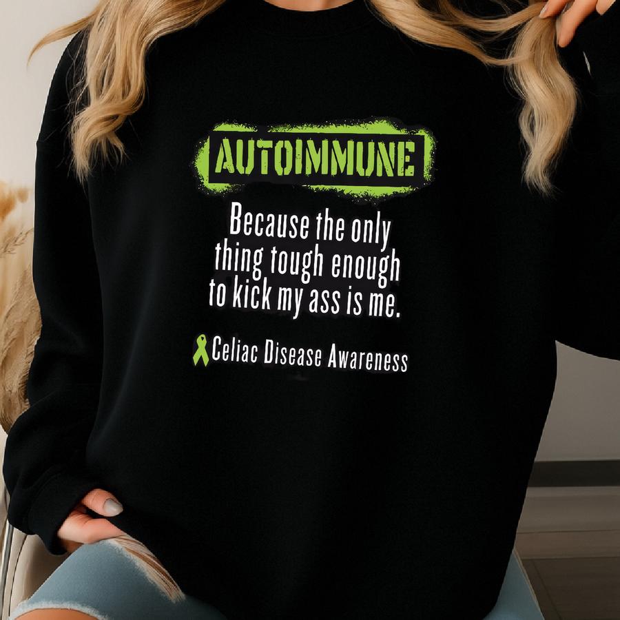 Celiac Shirt, Celiac Autoimmune Shirt, Celiac Disease Awareness Shirt, Funny Celiac Disease Tee, Celiac Disease Gift Sweatshirt