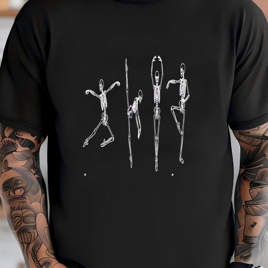 Christian Halloween Shirt, Dancing Skeleton Dry Bones Come Alive, Fall Jesus Shirts, Bible Verse Shirt, Scripture Shirt Faith  T-shirt