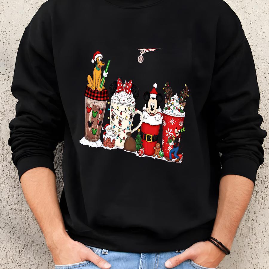 Christmas Coffee Sweatshirt, Merry Christmas Shirt, Christmas Family Matching Shirts, Trip Sweater Sweatshirt