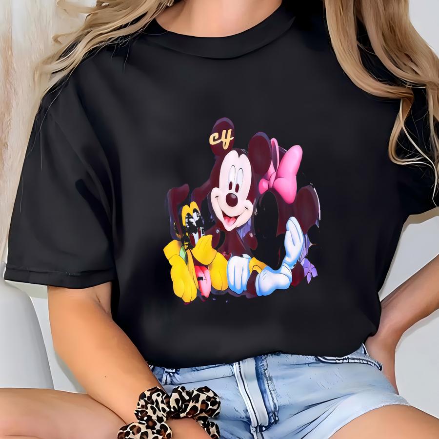 Vintage 2000's Florida Mouse  Red Tee Shirt Sz Medium T-shirt