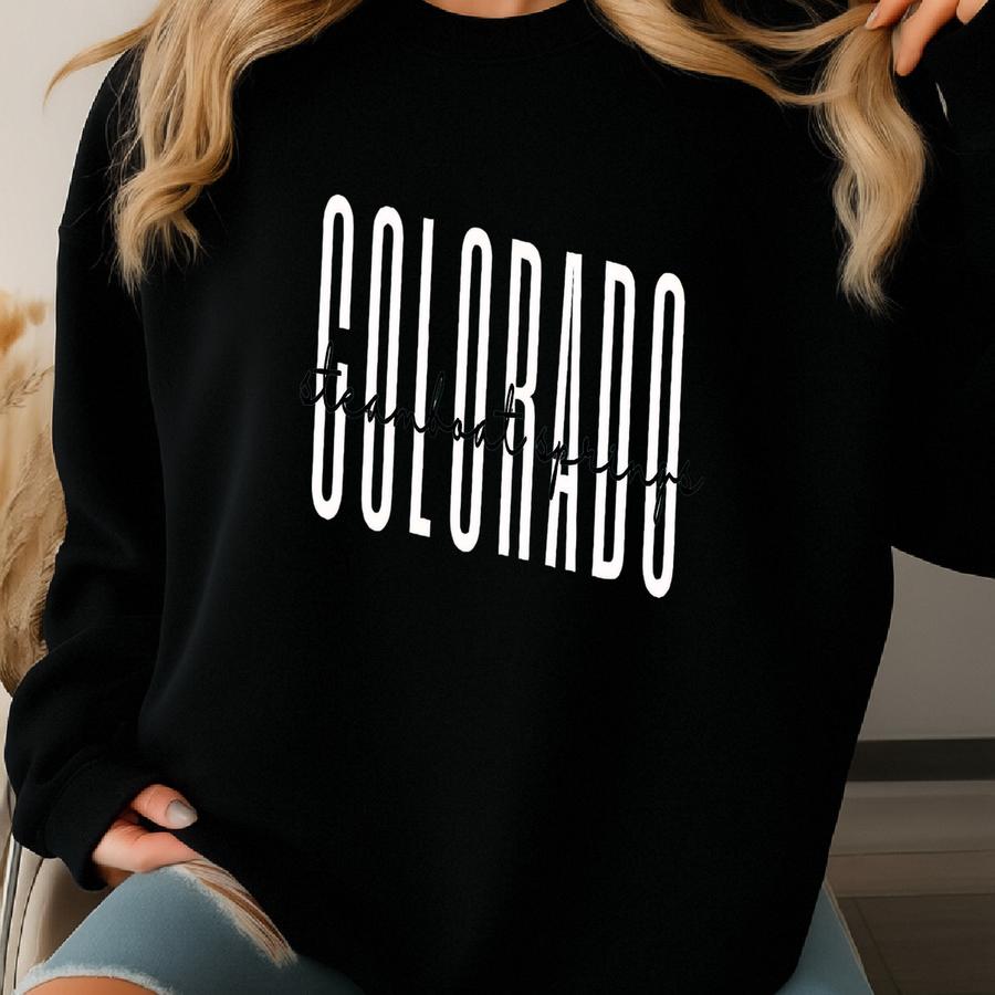 Steamboat Springs Colorado ® Shirt, Steamboat Springs Co T-shirt Tshirt, Steamboat Springs Co Unisex Tee Gift Custom  Sweatshirt