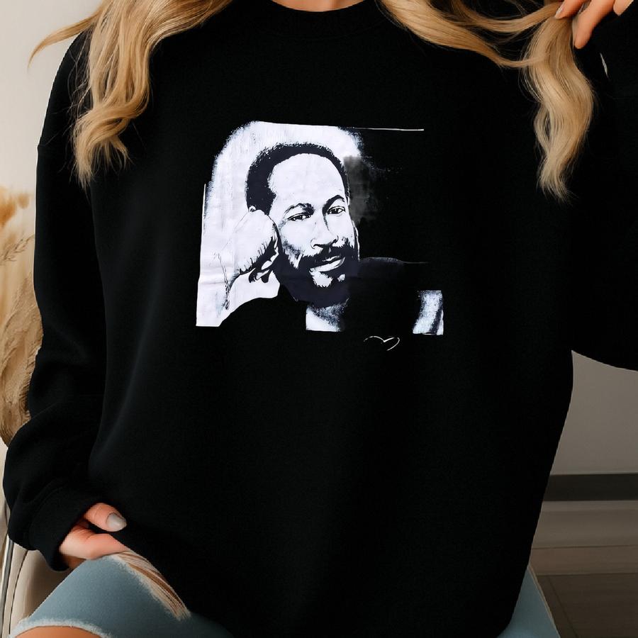 Vintage Y2k Marvin Gaye What’s Going On Rb Soul Music Shirt Sweatshirt