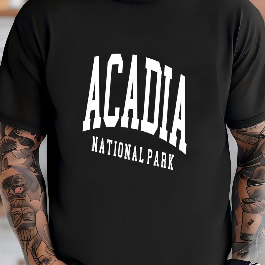 Acadia National Park Maine, Acadia National Park Sweatshirt, Gift For Her, Crewneck Sweatshirt, Travel Sweatshirt T-shirt
