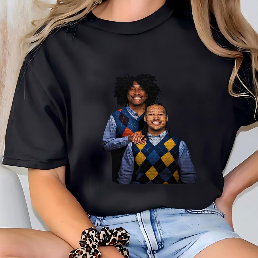 Step Brothers Jaylin Williams Jalen Williams Funny Christmas Shirt | Ugly Sweater Style Holiday Basketball Tee For Fans Okc Tee T-shirt