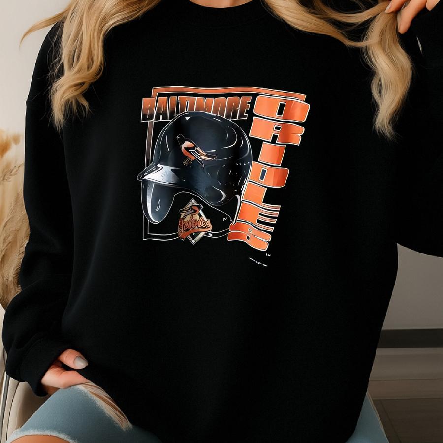 Vintage 1990s Baltimore Orioles T-shirt - Mlb- Logo 7 Usa/ Size L Sweatshirt