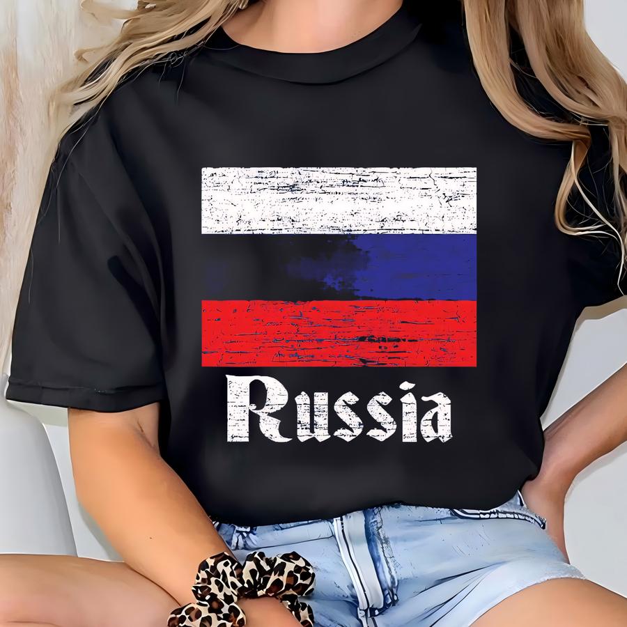 Flag Crew Neck Sweatshirt - Comfortable, Long-lasting Wear T-shirt