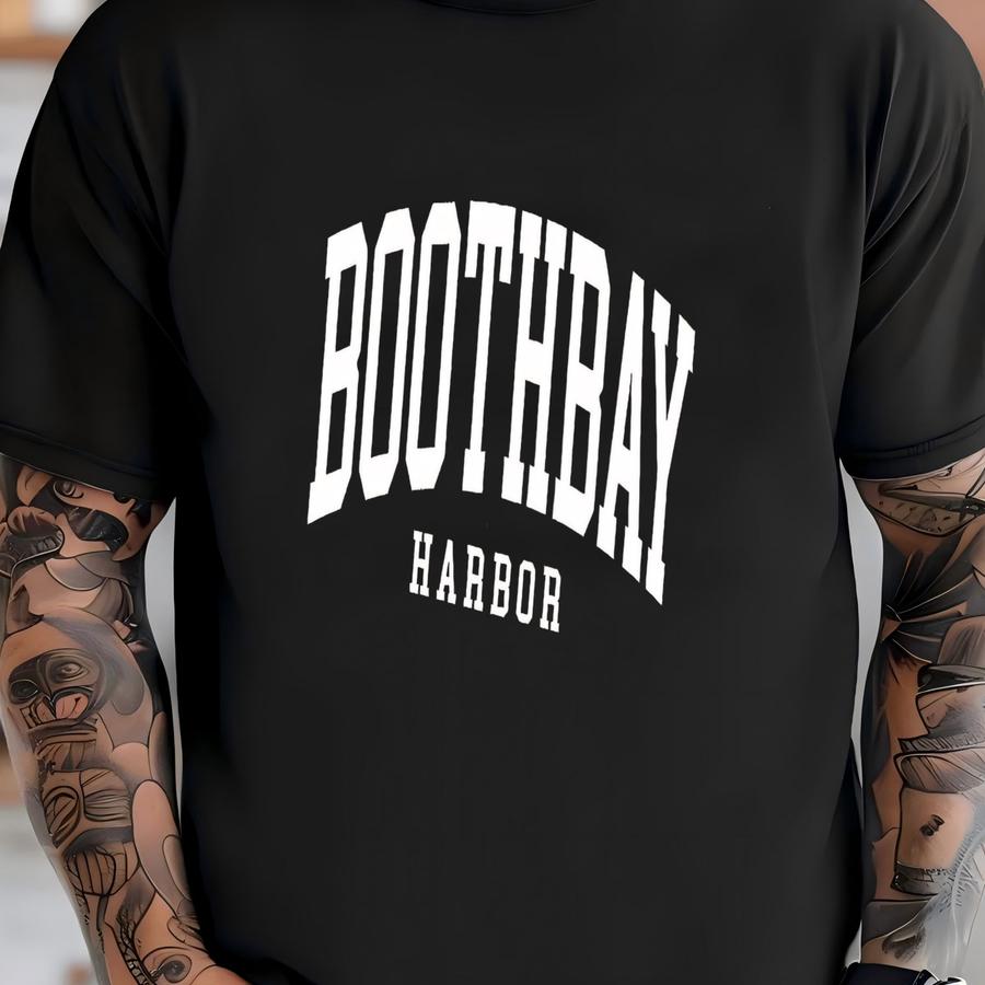 Boothbay Harbor Sweatshirt, Boothbay Harbor Maine, Crewneck Sweatshirt, Travel Sweatshirt, Travel, Boothbay Harbor Gift T-shirt
