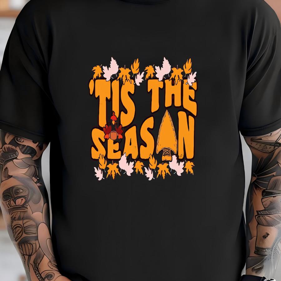 Thanksgiving Kansas City Football Apparel, Mens Womens Tshirts/crewneck Sweatshirts/hoodies, Game Day Sports Fan Gift, Tis The Season T-shirt