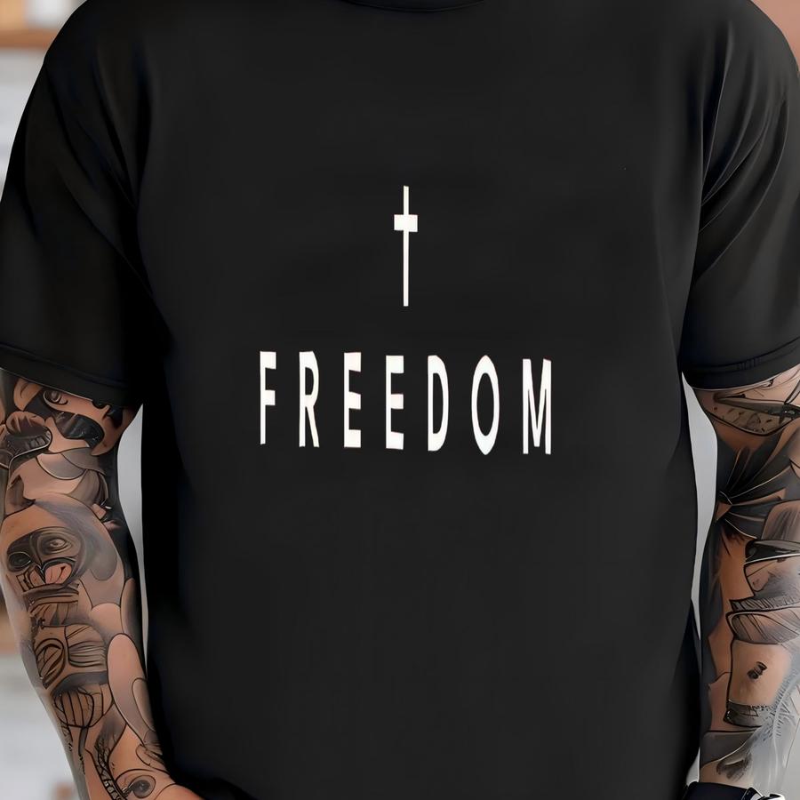 Freedom Shirt, Freedom Cross Shirt, Turning Point America Shirt, Christian Freedom Shirt, Conservative Libertarian Shirt T-shirt