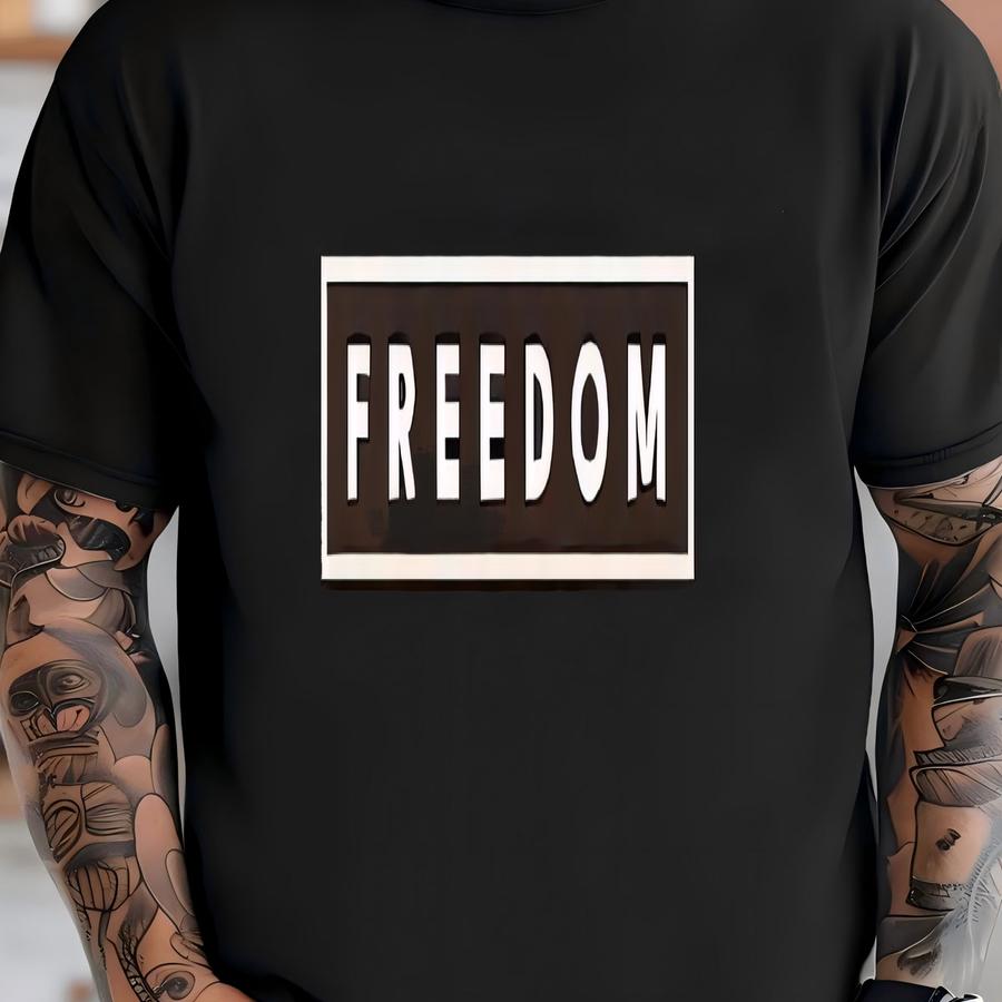 Freedom Sweatshirt, Crewneck, Turning Point Usa Sweatshirt, Patriotic Sweatshirt, Conservative Gift Top T-shirt