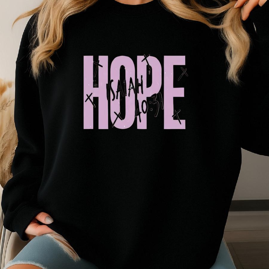 Christian Shirt, Faith Hope Glory Pray Love Bible Verse Scripture, Religious Graphic Tee, Spiritual Gift, Matthew 17 20 Bible Verse Sweater Sweatshirt