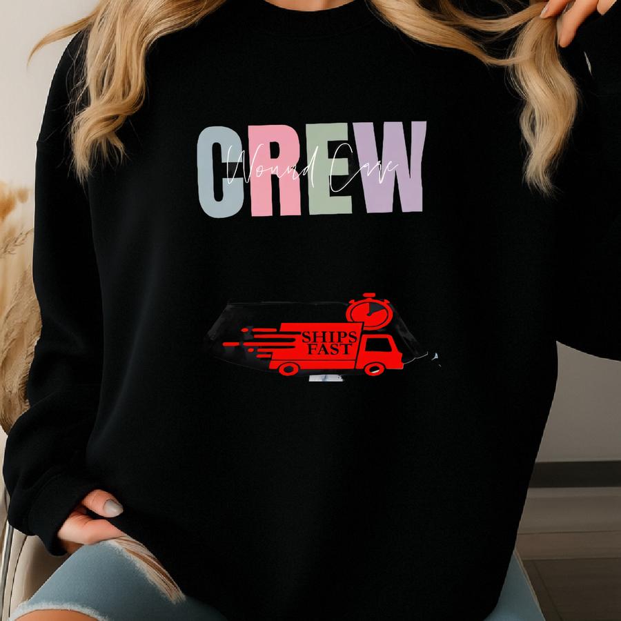 Wound Care Crew Sweatshirt, Hoodie, Nurse Sweatshirt, Medical Crewneck, Healthcare Hoodie, Gift For Medical Staff Sweatshirt