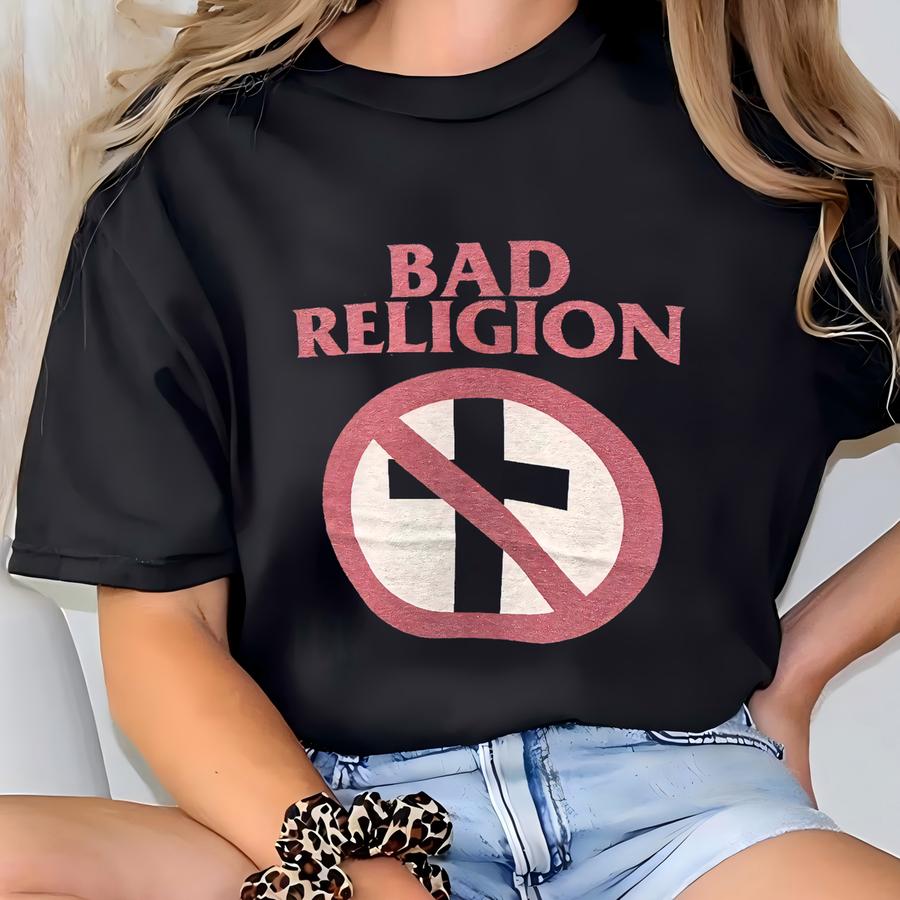 Vintage 2000s Bad Religion Band Tshirt Size S T-shirt