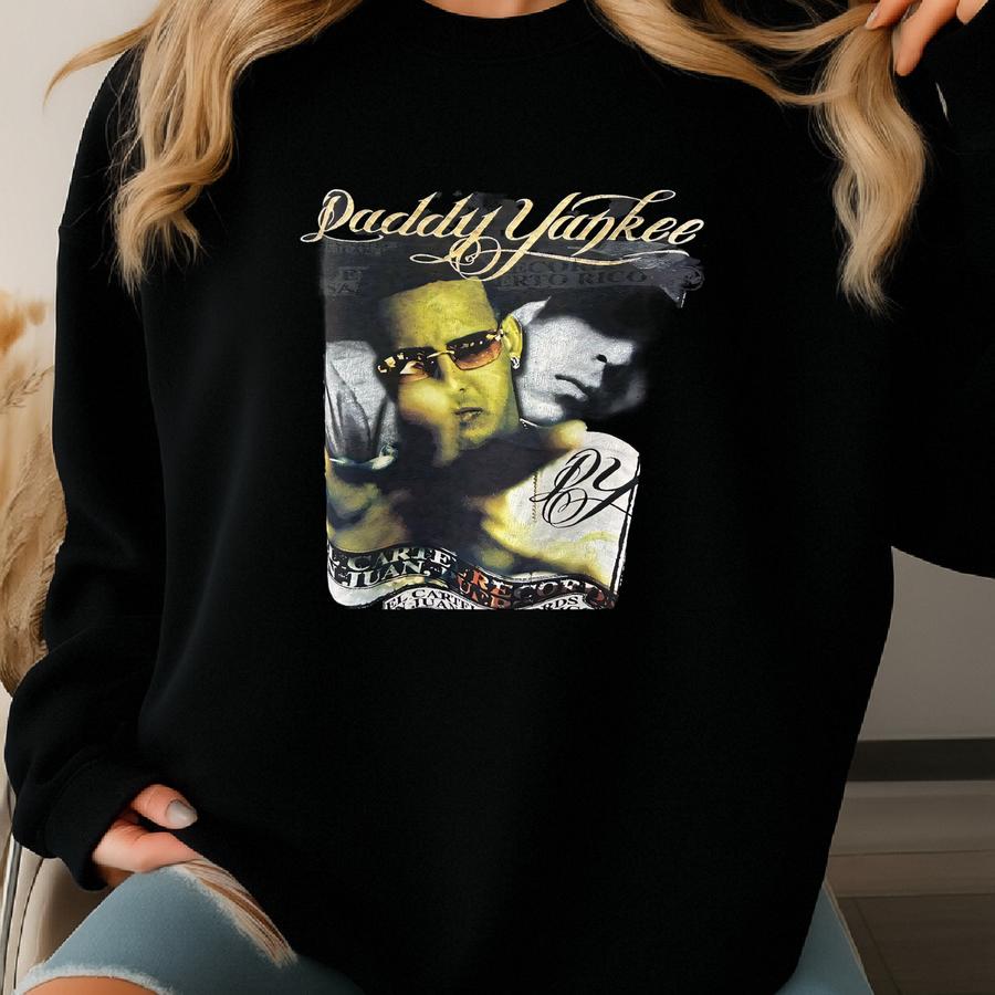 Vintage 2004 Daddy Yankee Tshirt Size L Sweatshirt