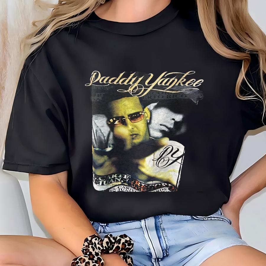 Vintage 2004 Daddy Yankee Tshirt Size L T-shirt