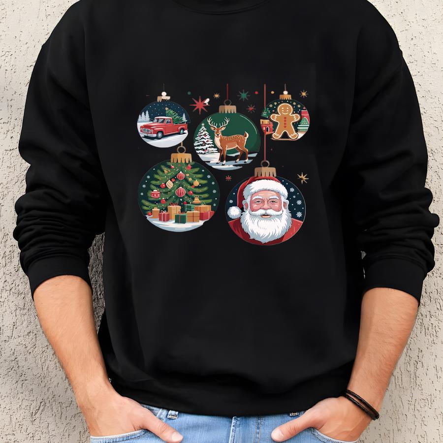 Its The Most Wonderful Time Of The Year Shirt, Retro Vintage Christmas Tshirt, Christmas Family Matching, Christmas Time Tee. Sweatshirt