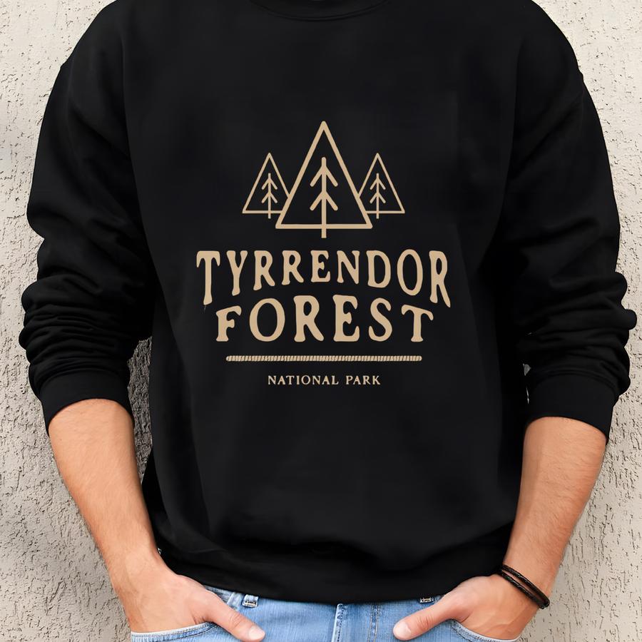 Tyrrendor Forest National Park Inspired Shirt, Book Lover Shirt, Bookish Shirt, Romantasy Book Club Shirt For Her Sweatshirt