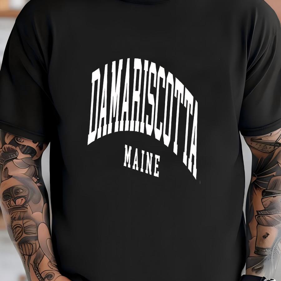 Damariscotta Sweatshrit, Damariscotta Maine, Crewneck Sweatshirt, Travel Sweatshirt, Gift For Her T-shirt