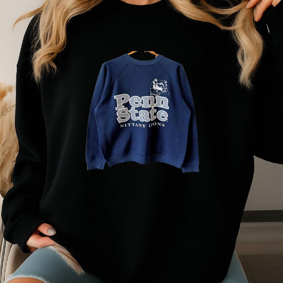 Vintage 1990s Penn State Nittany Lions Sweatshirt - Tultex Usa/ Size Xl Sweatshirt