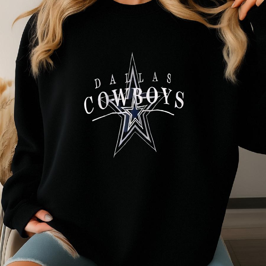 Vintage 1990s Cowboys Sweatshir -  - Y - Sport/ Size Xl Sweatshirt
