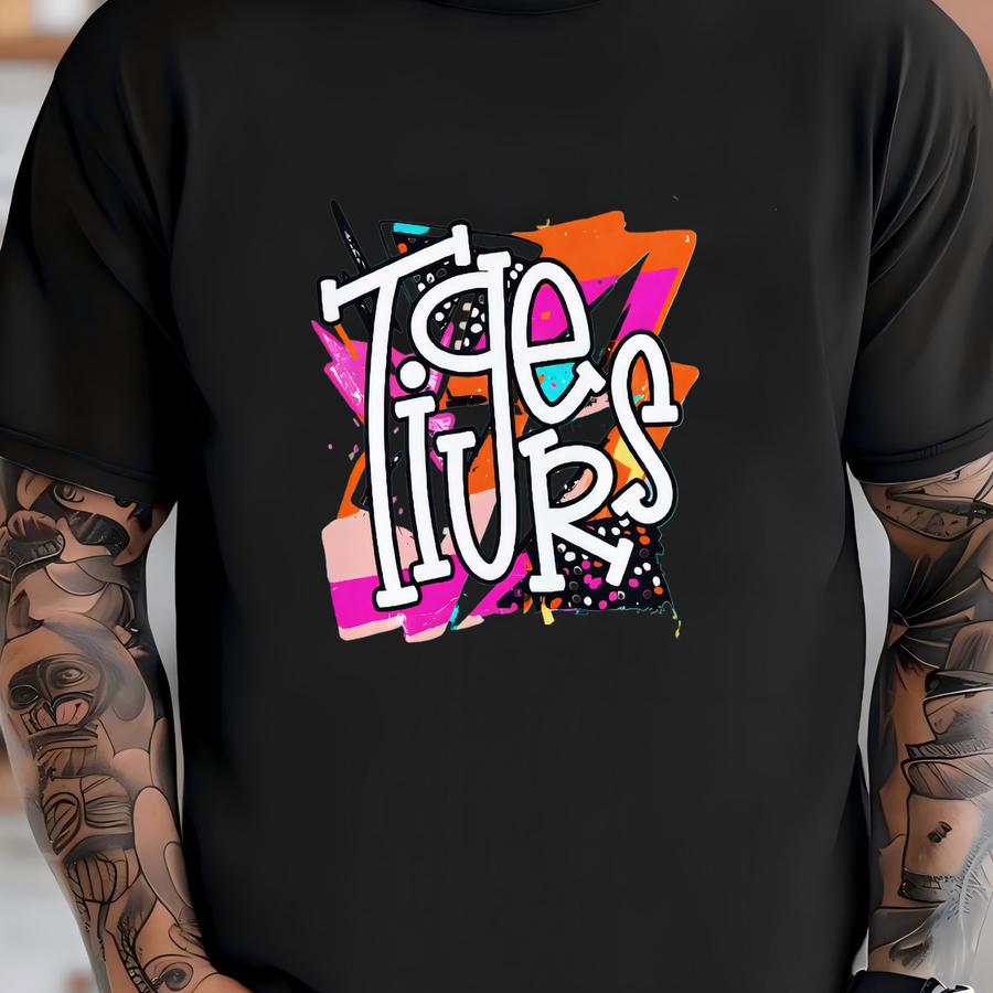 Tigers Hoodie: Vintage School Spirit Tee T-shirt