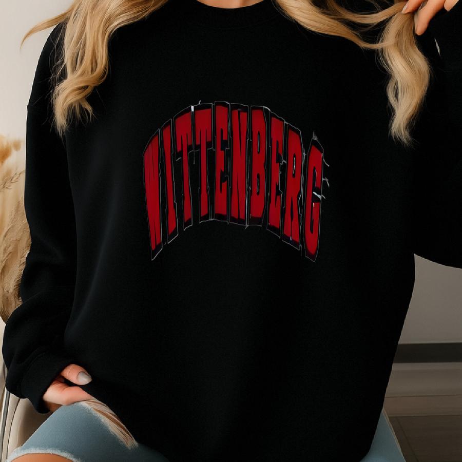 Vintage 90s Wittenberg University Crewneck Sweatshirt - Y Logo - Grey Color - Men’s Xxl Sweatshirt