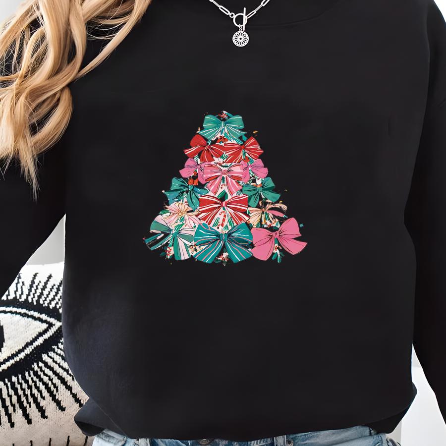 Merry Christmas Sweatshirts, Coquette Christmas Shirts, Cute Christmas Outfits, Merry And Bright, Christmas Crewneck, Christmas Gifts Sweatshirt