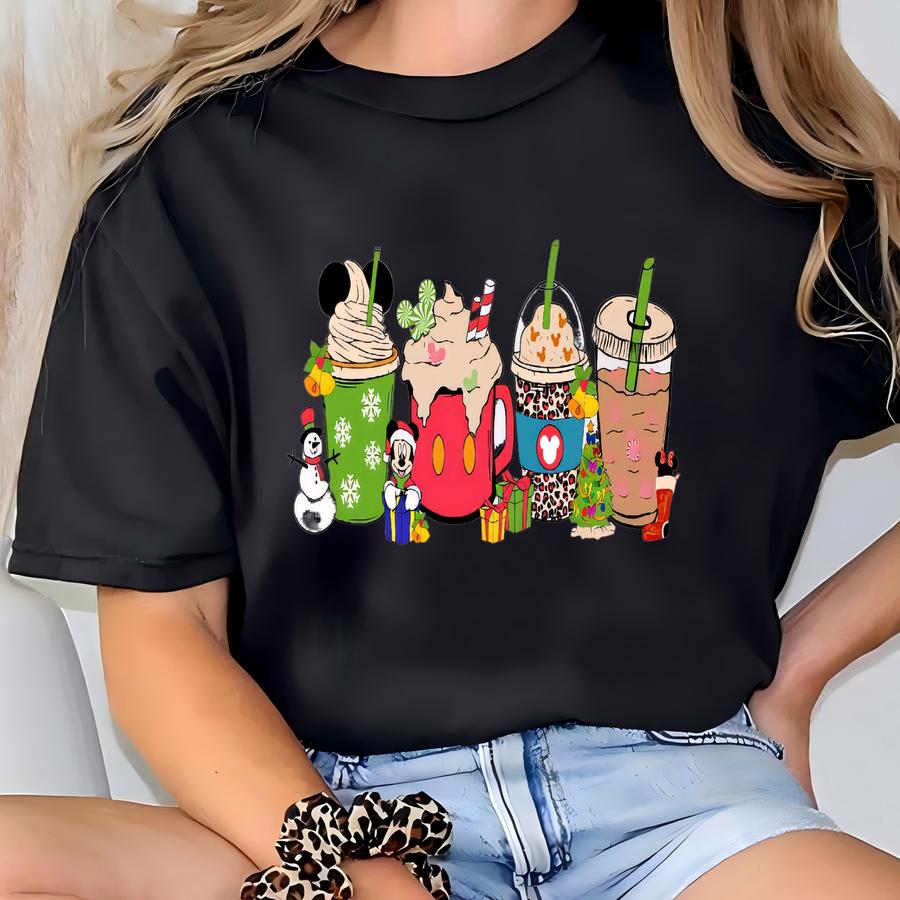 Coffee Merry Christmas Sweatshirt, Land Holiday Shirt, And Christmas Sweatshirt, Family Hoodie For Holiday T-shirt